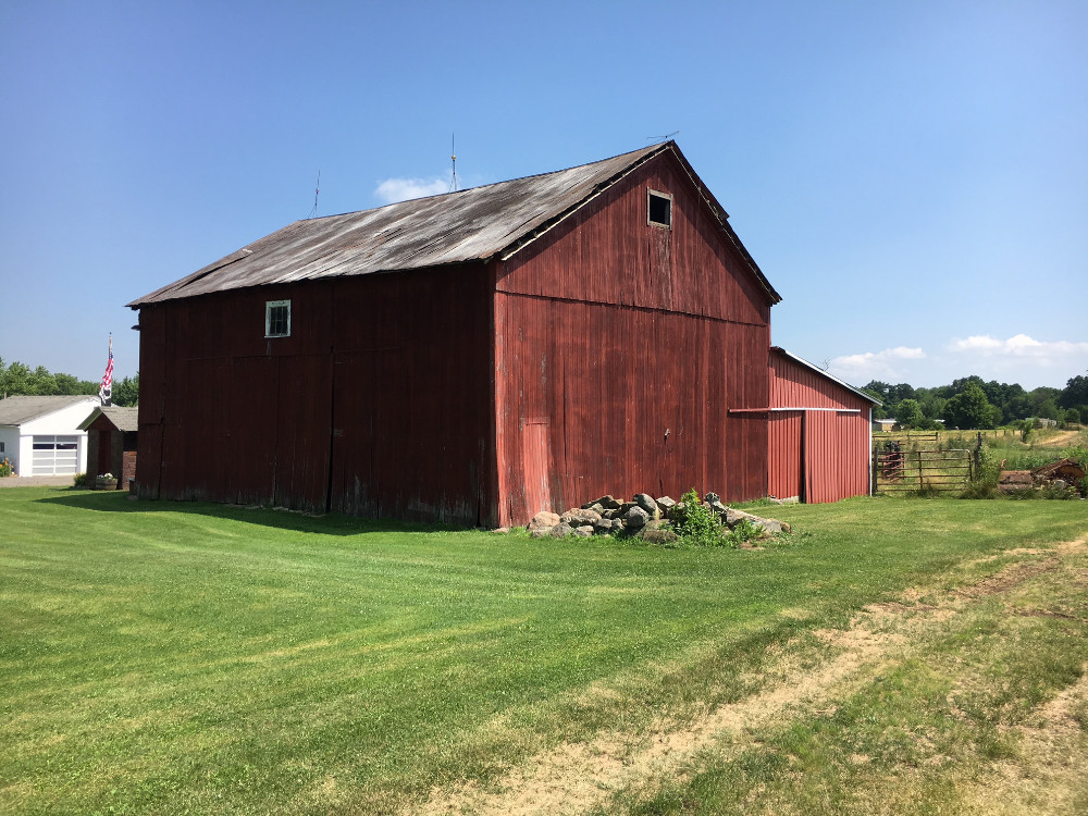 30.4-Acre Farm with Two-Story Home - Barn with Addition 